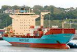 ID 468 JOSEPHINE MAERSK (2002/30166grt/IMO 9215191) berthing in Auckland, NZ.